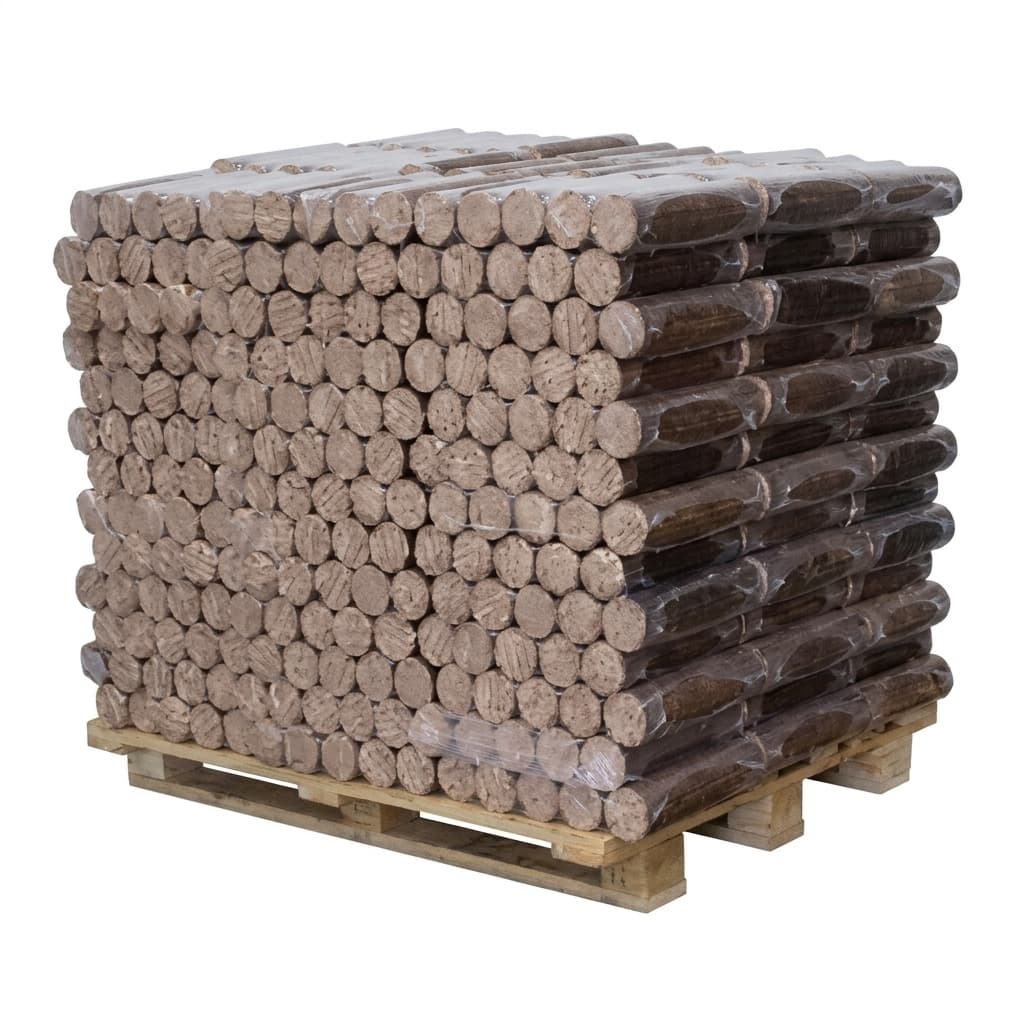 Stère Malin — Bûches Densifiées Feuillus 1 Tonne Chaleur Intense Premium