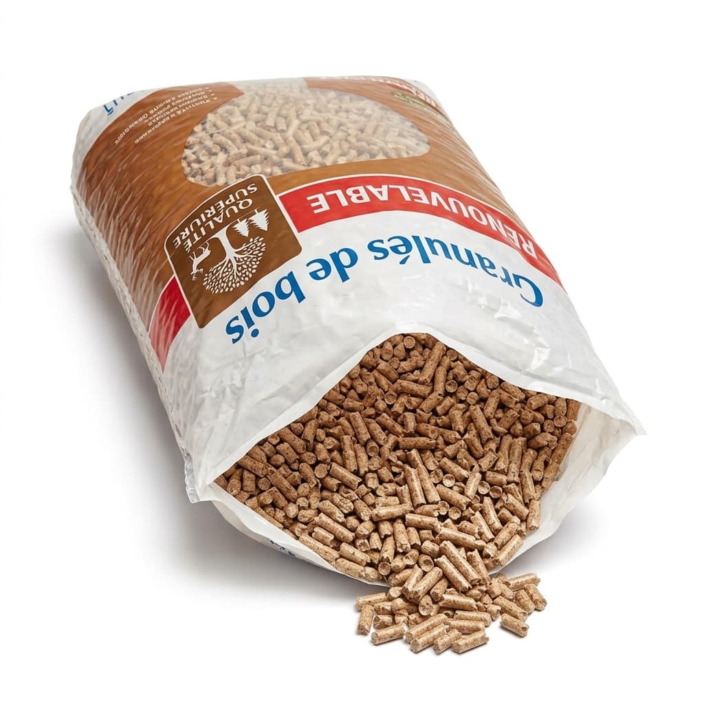 Stère Malin — Pellets Ardenforest 100% Résineux 70 Sacs Haut de Gamme