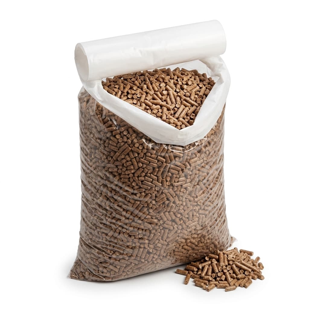 Stère Malin — Pellets Confort 100% Résineux 70 Sacs Sérénité Premium