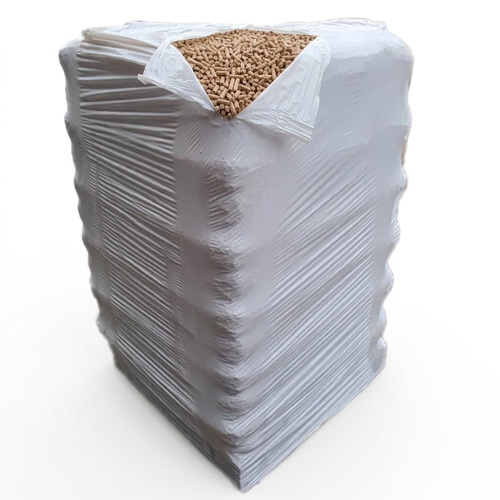 Stère Malin — Granulés Forest Pellets 65 Sacs Combustion Homogène