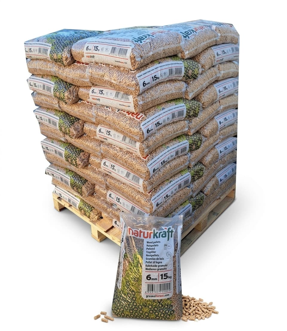 Stère Malin — Granulés Holz Westerwalder Demi-Palette 36 Sacs Allemand