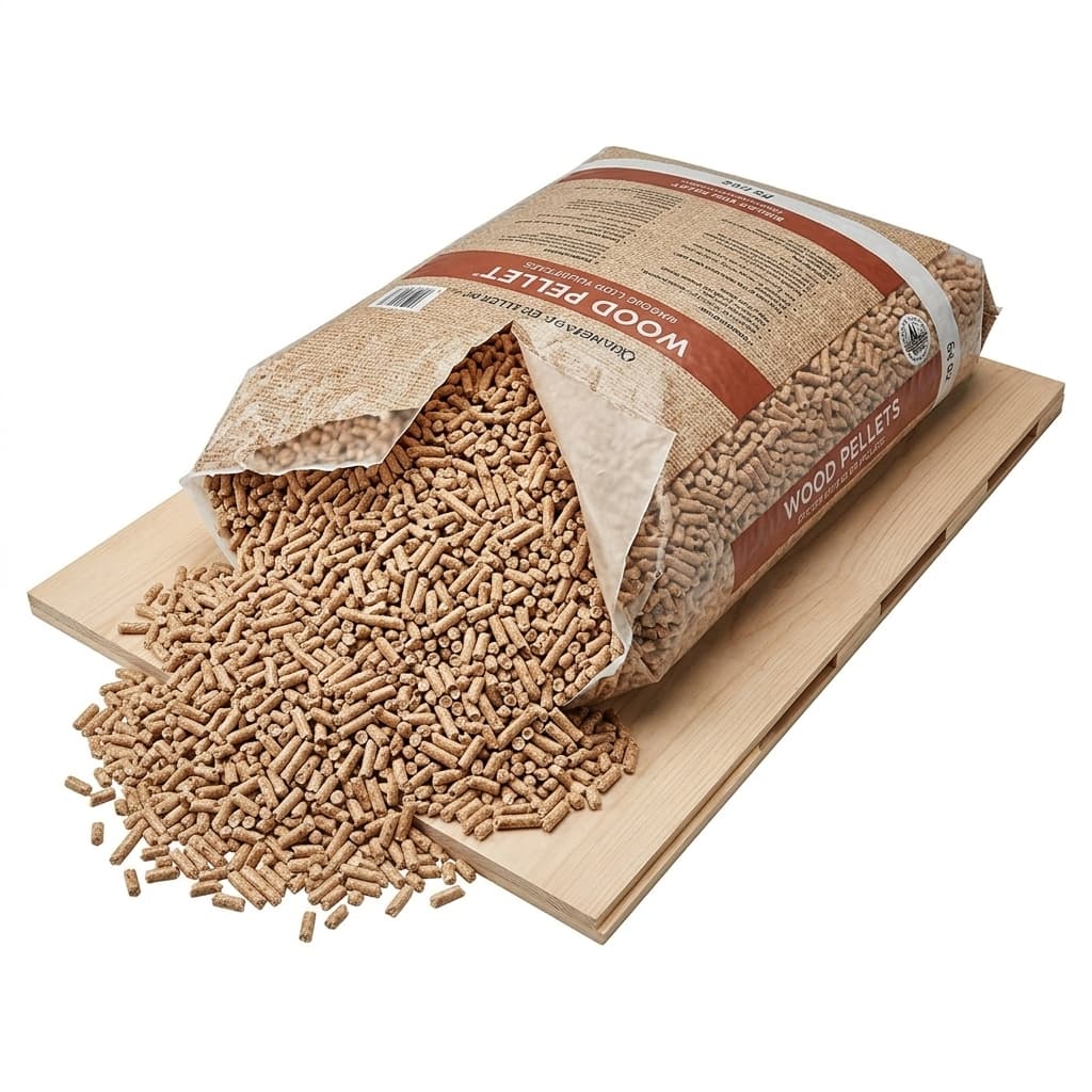 Stère Malin — Pellets Moulin Bois Energie 65 Sacs Fabrication Française