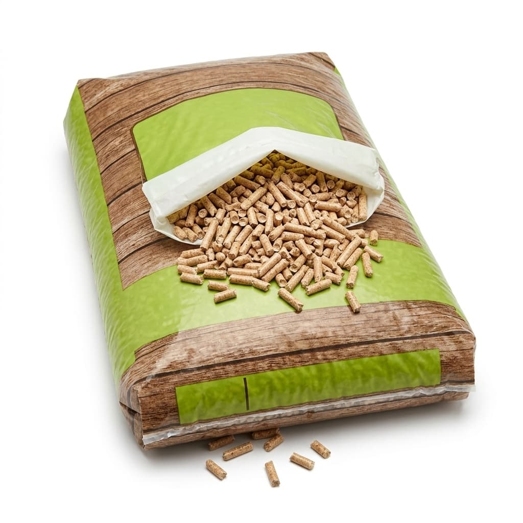 Stère Malin — Pellets Starforest 100% Résineux 70 Sacs Prix Attractif