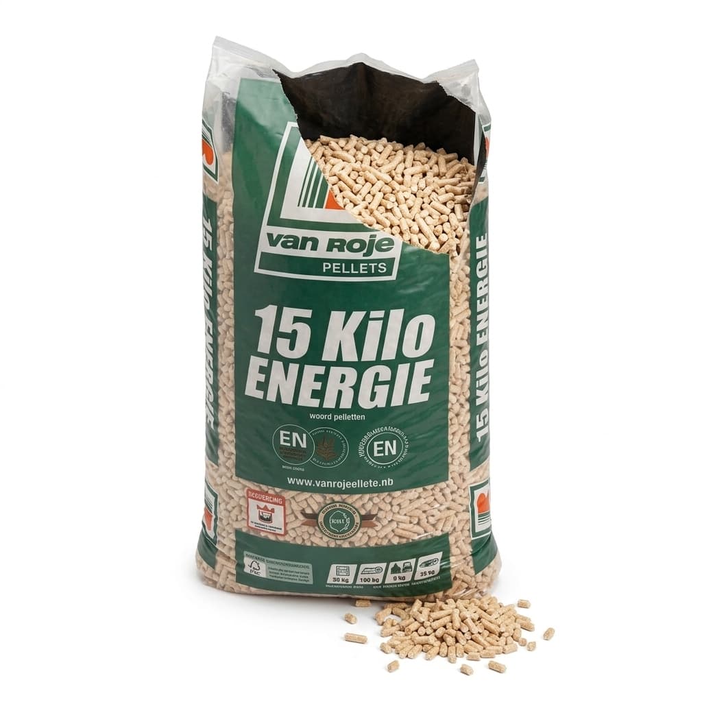 Stère Malin — Pellets Van Roje 65 Sacs Tradition Européenne